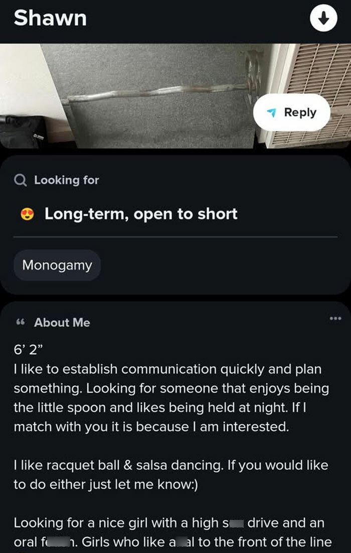 “Dating Profiles That Make You Cringe”: 87 Posts So Horrible You Might Never Want To Open A Dating App Again “Dating Profiles That Make You Cringe”: 87 Posts So Horrible You Might Never Want To Open A Dating App Again