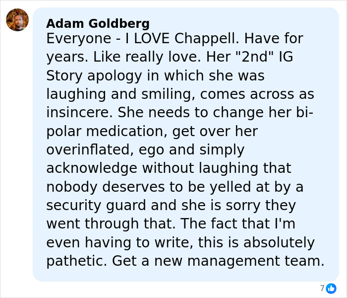 Chappell Roan Banned From Festival Over Her Security Guard’s Treatment Of Jude Law’s 11-Year-Old Daughter Chappell Roan Banned From Festival Over Her Security Guard’s Treatment Of Jude Law’s 11-Year-Old Daughter