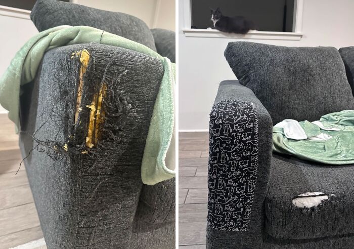 43 Times People Mended Their Ruined Things Very Visibly, And Only Made Them Cooler (New Pics) 43 Times People Mended Their Ruined Things Very Visibly, And Only Made Them Cooler (New Pics)