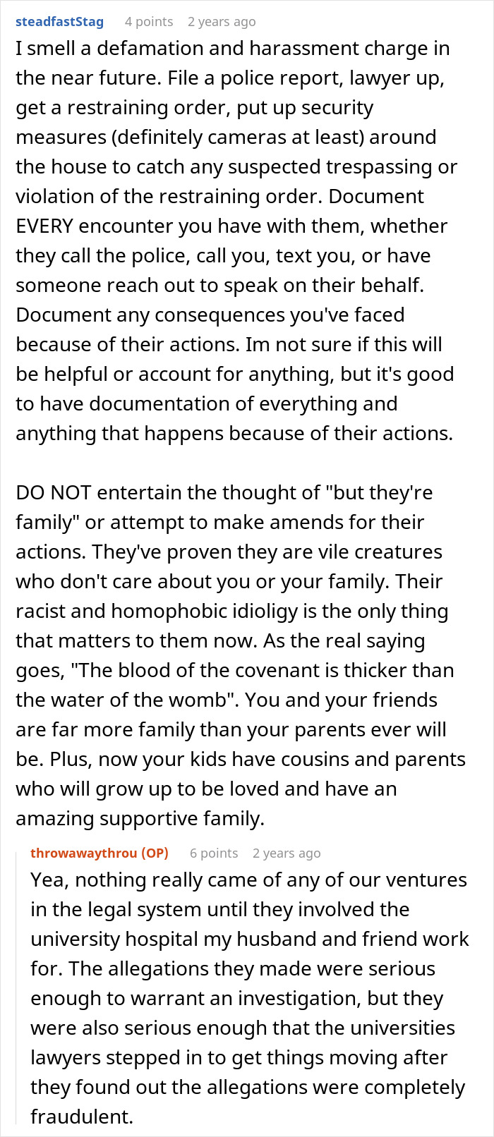 Conservative Parents Try To Ruin Daughter’s Life Because Her Husband Helped 2 Lesbian Couples Have Kids Conservative Parents Try To Ruin Daughter’s Life Because Her Husband Helped 2 Lesbian Couples Have Kids