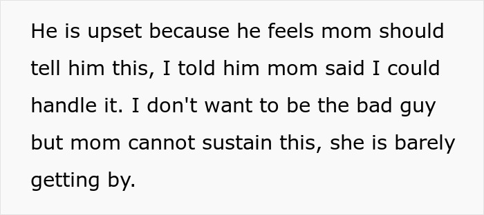 “Greedy And Entitled”: Family Expects Grandma To Support Them Financially So That Wife Can Be A SAHM “Greedy And Entitled”: Family Expects Grandma To Support Them Financially So That Wife Can Be A SAHM