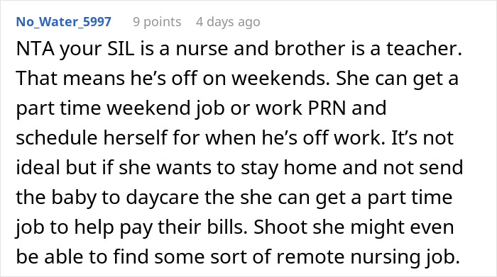 “Greedy And Entitled”: Family Expects Grandma To Support Them Financially So That Wife Can Be A SAHM “Greedy And Entitled”: Family Expects Grandma To Support Them Financially So That Wife Can Be A SAHM