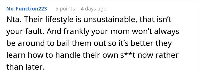 “Greedy And Entitled”: Family Expects Grandma To Support Them Financially So That Wife Can Be A SAHM “Greedy And Entitled”: Family Expects Grandma To Support Them Financially So That Wife Can Be A SAHM