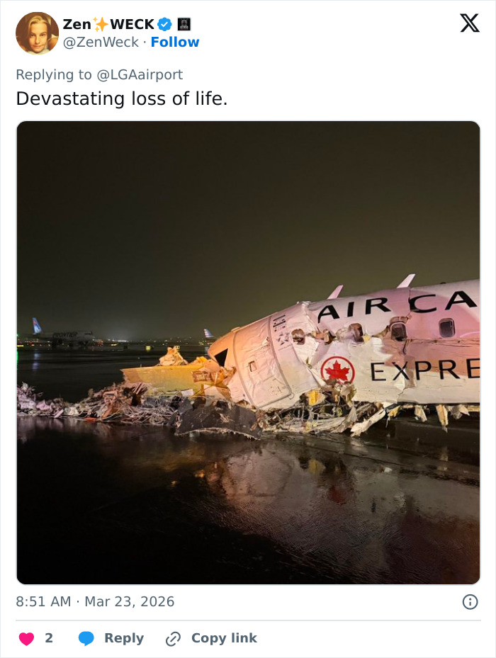 Harrowing New Details Emerge After Air Canada Crash At LaGuardia Airport Harrowing New Details Emerge After Air Canada Crash At LaGuardia Airport