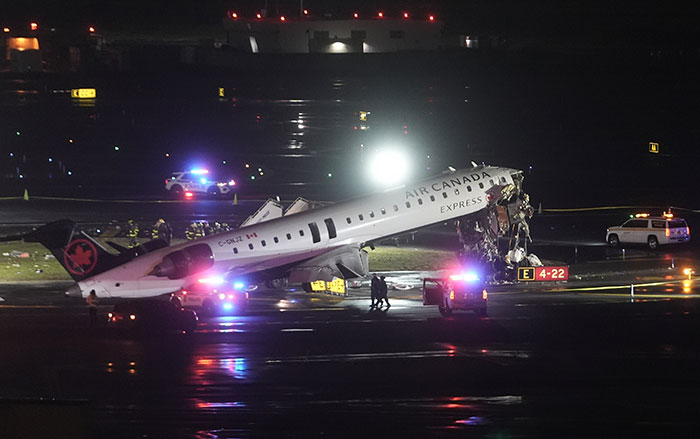 Chilling Air Traffic Control Audio Released After Tragic Air Canada Plane Crash At LaGuardia Airport