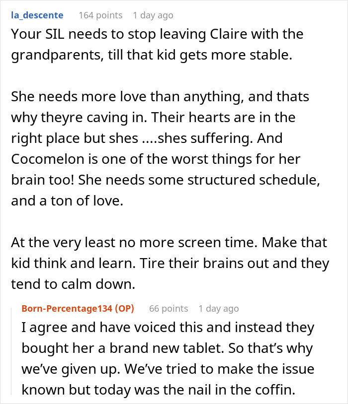 Violent Niece Injures A 6-Month-Old Baby, Enabler Family Ignores The Victim To Coddle The Brat Violent Niece Injures A 6-Month-Old Baby, Enabler Family Ignores The Victim To Coddle The Brat
