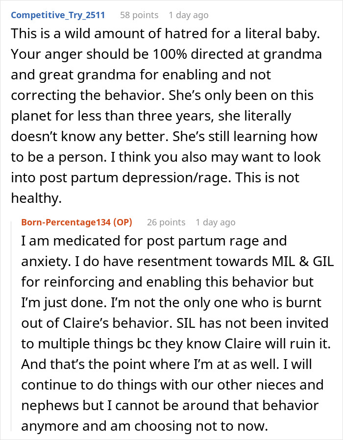 Violent Niece Injures A 6-Month-Old Baby, Enabler Family Ignores The Victim To Coddle The Brat Violent Niece Injures A 6-Month-Old Baby, Enabler Family Ignores The Victim To Coddle The Brat
