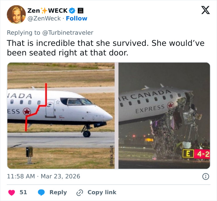 Air Canada Flight Attendant Found In Horrifying Place After LaGuardia Crash