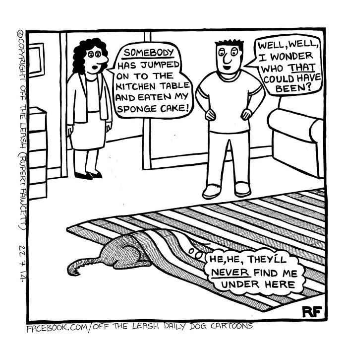 Living With Dogs Summed Up In 38 New Comics By &ldquo;Off The Leash&rdquo;