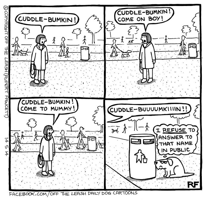 Living With Dogs Summed Up In 38 New Comics By &ldquo;Off The Leash&rdquo;