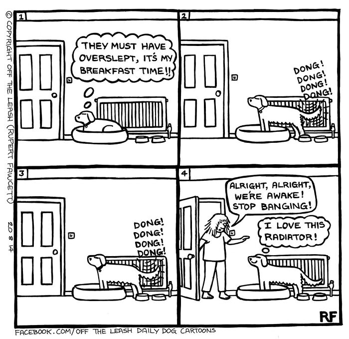 Living With Dogs Summed Up In 38 New Comics By &ldquo;Off The Leash&rdquo;