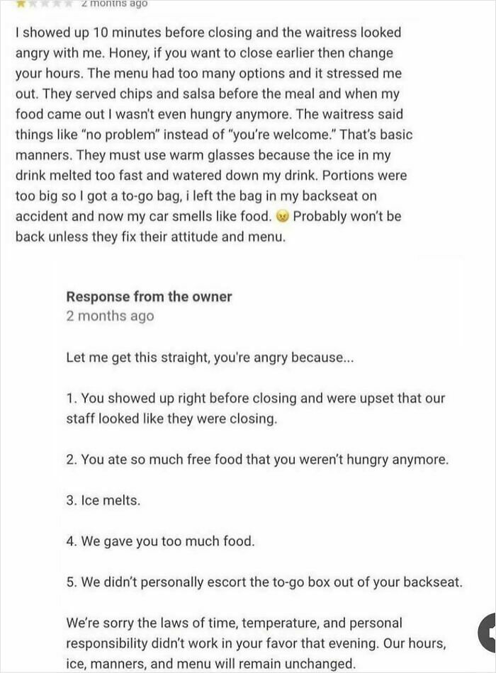 97 Absurd Reviews From Entitled People Who Clearly Don&rsquo;t Understand How The World Works (New Pics)