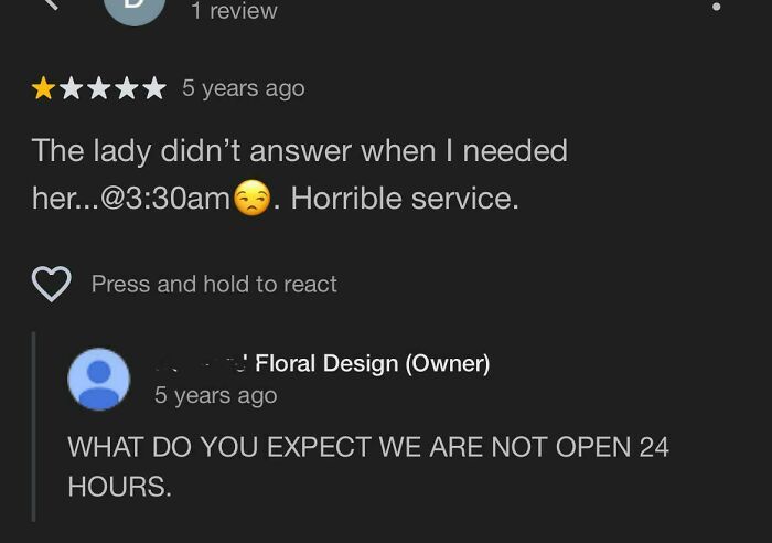 97 Absurd Reviews From Entitled People Who Clearly Don&rsquo;t Understand How The World Works (New Pics)