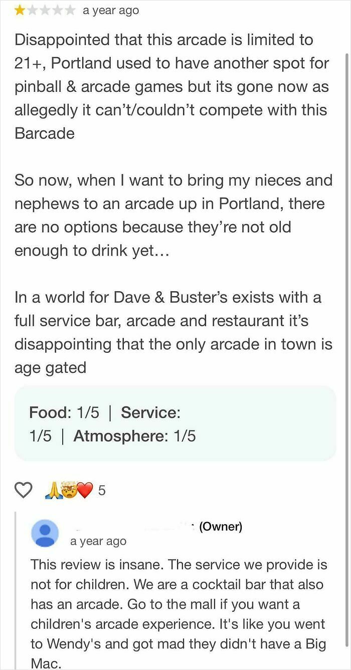 97 Absurd Reviews From Entitled People Who Clearly Don&rsquo;t Understand How The World Works (New Pics)