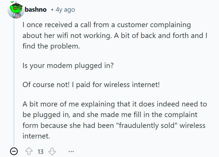 55 Hilariously Painful Customer Complaints From People Who Seem Like They Were Born Yesterday