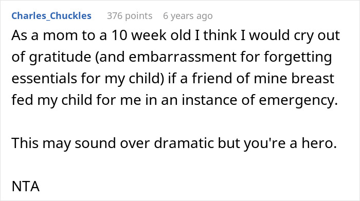 “A Very Odd Reaction”: Friend Breastfeeding Her Baby In Emergency Sends New Mom Into A Rage