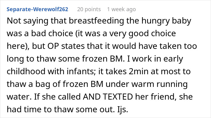 “A Very Odd Reaction”: Friend Breastfeeding Her Baby In Emergency Sends New Mom Into A Rage