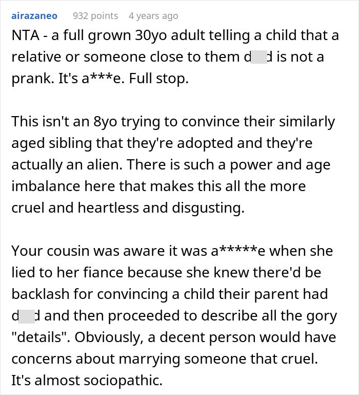 Bride Decides To Prank A 15-Year-Old With A Cruel And Horrible Prank, Shocked Family Calls Her Out On It