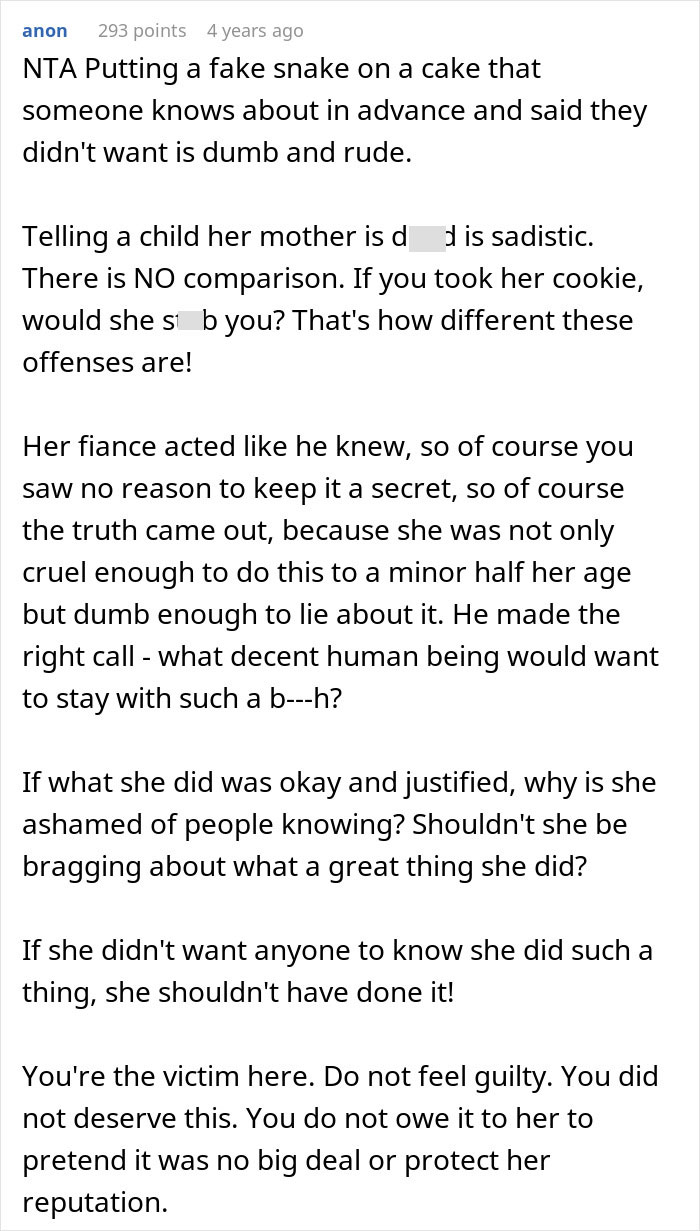 Bride Decides To Prank A 15-Year-Old With A Cruel And Horrible Prank, Shocked Family Calls Her Out On It