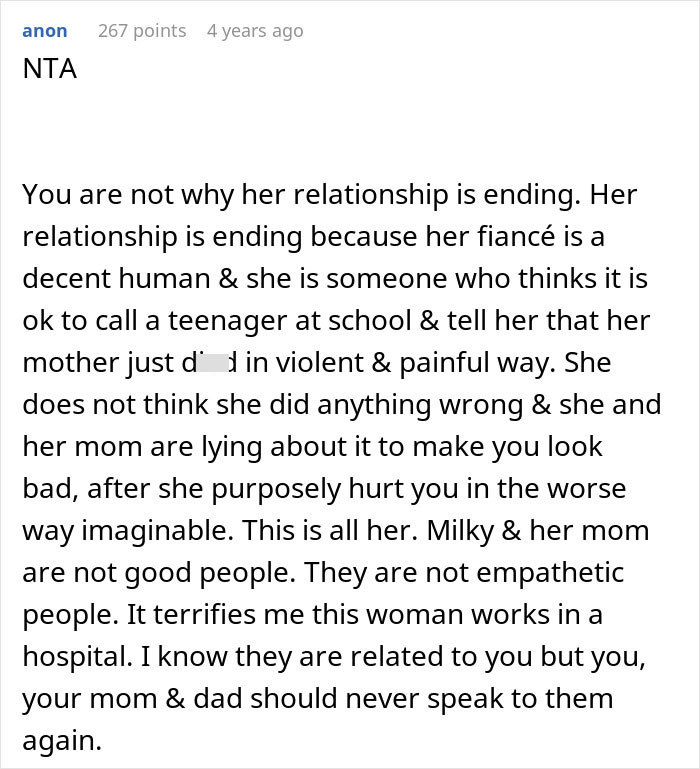 Bride Decides To Prank A 15-Year-Old With A Cruel And Horrible Prank, Shocked Family Calls Her Out On It