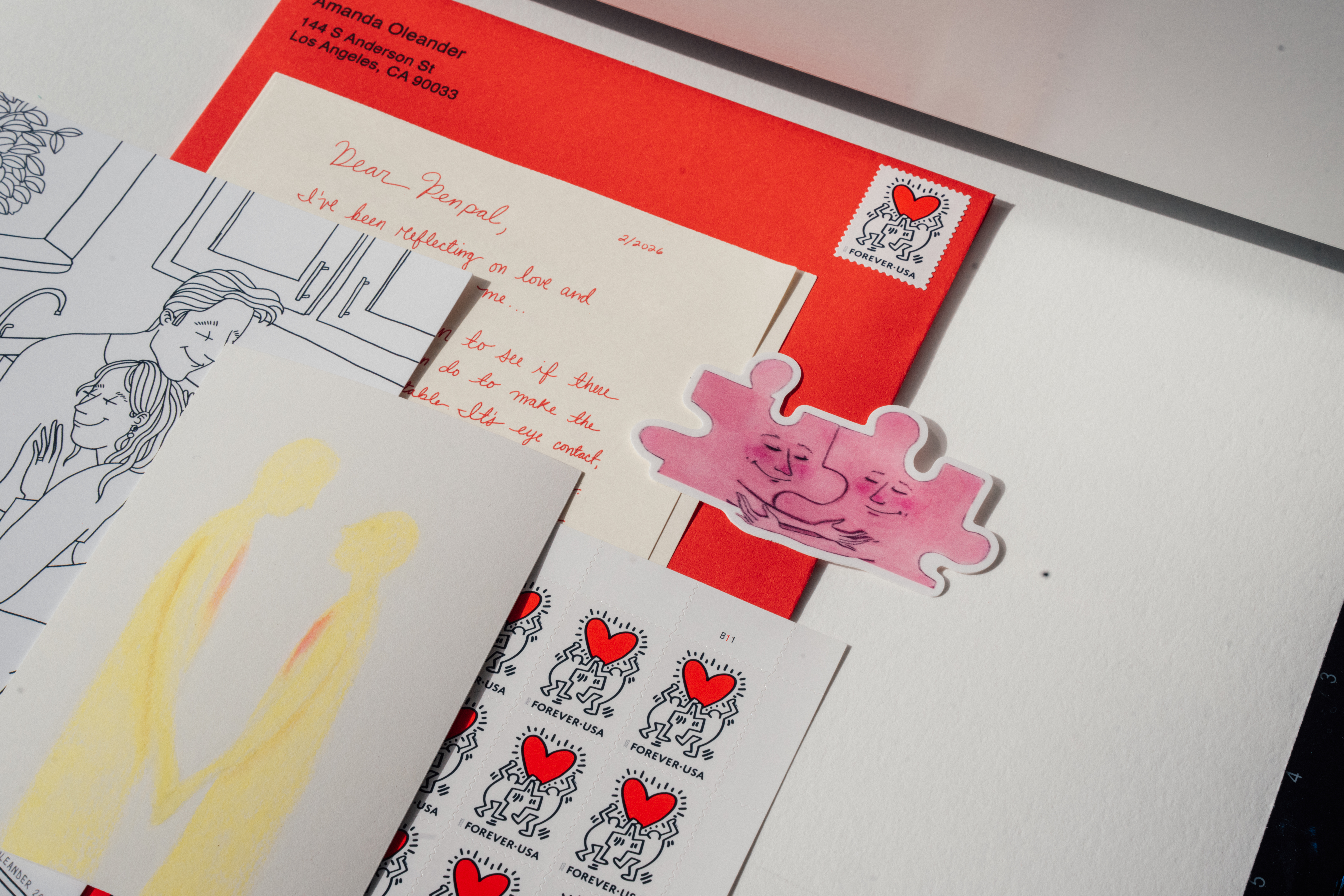 Through Handwritten Letters, One Artist Is Creating A Wave Of Love Across The World