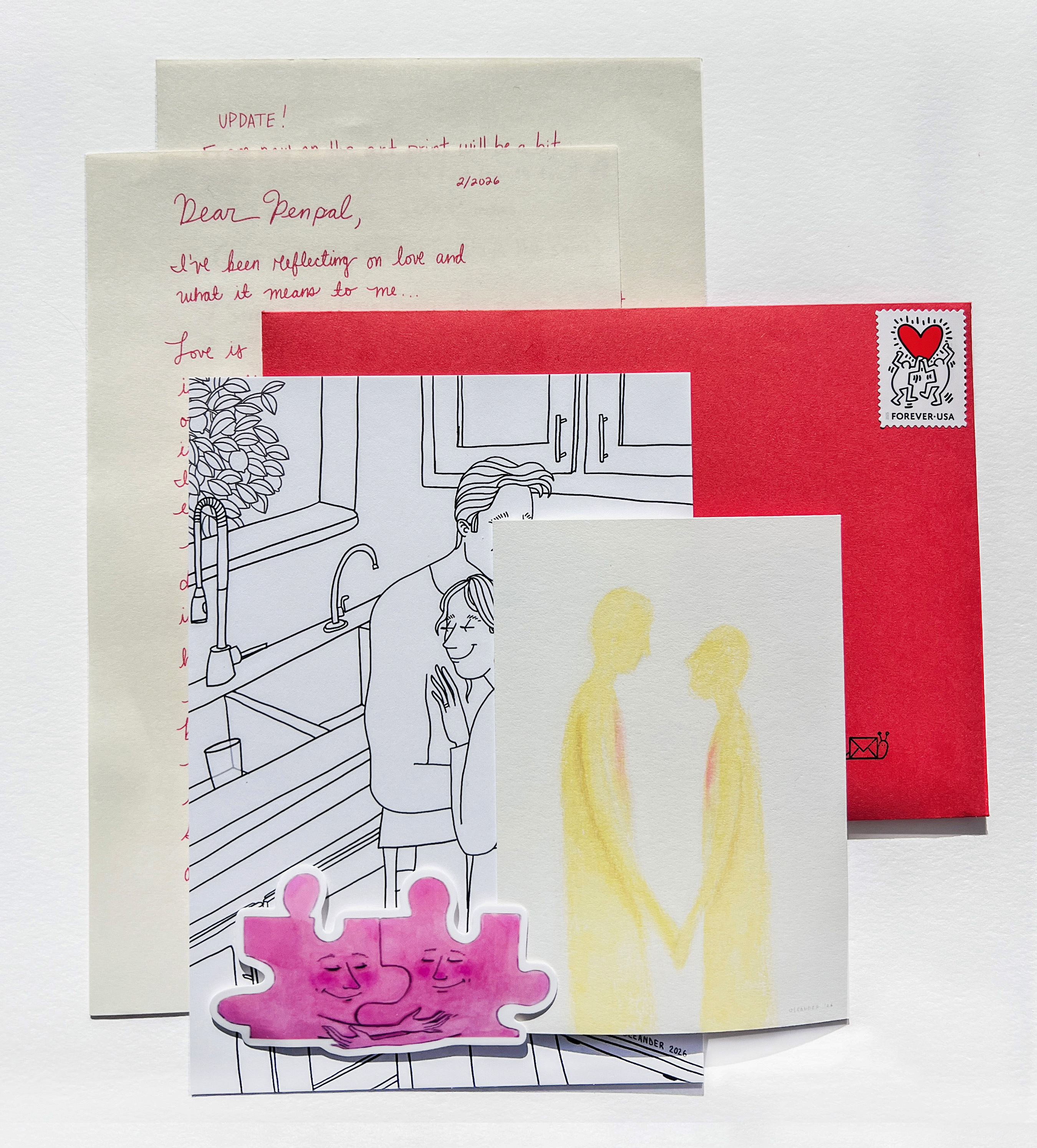 Through Handwritten Letters, One Artist Is Creating A Wave Of Love Across The World