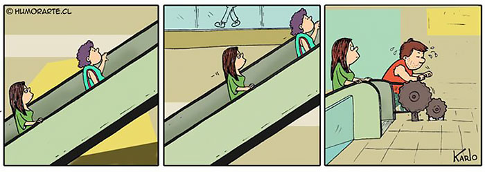 71 New Comics By Karlo Ferdon That Tell Funny Stories Without Saying A Thing