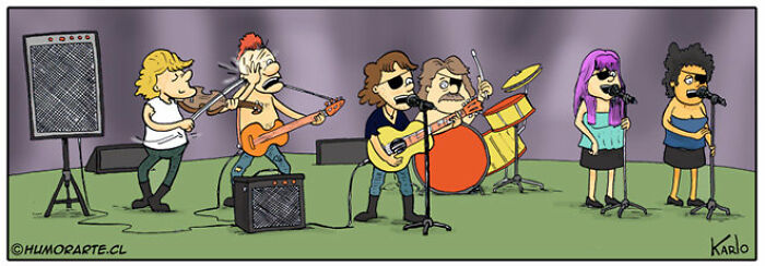 71 New Comics By Karlo Ferdon That Tell Funny Stories Without Saying A Thing