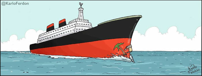 71 New Comics By Karlo Ferdon That Tell Funny Stories Without Saying A Thing