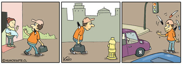 71 New Comics By Karlo Ferdon That Tell Funny Stories Without Saying A Thing