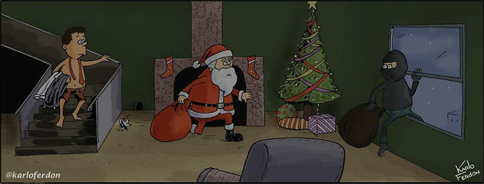 71 New Comics By Karlo Ferdon That Tell Funny Stories Without Saying A Thing