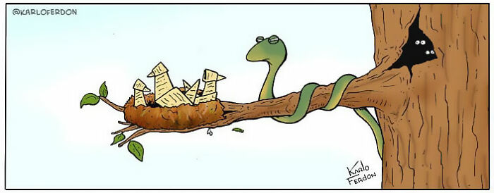 71 New Comics By Karlo Ferdon That Tell Funny Stories Without Saying A Thing