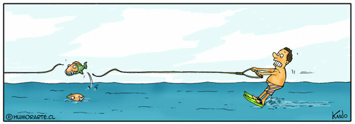 71 New Comics By Karlo Ferdon That Tell Funny Stories Without Saying A Thing