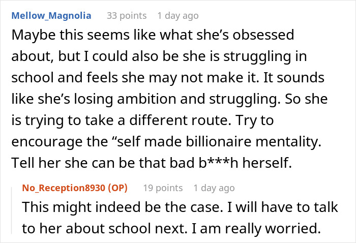 Woman Becomes Obsessed With The Idea Of Dating A Billionaire, Her Dad Gives Her A Reality Check