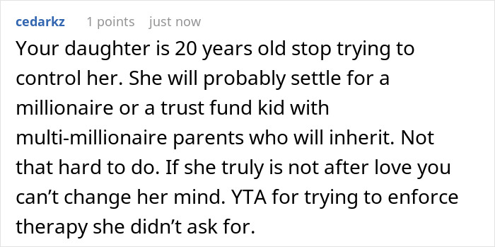 Woman Becomes Obsessed With The Idea Of Dating A Billionaire, Her Dad Gives Her A Reality Check