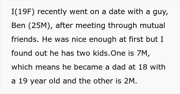 25YO Single Dad Claims He Was Baby Trapped, Expects 19YO To Date Him As He Was A “Victim”