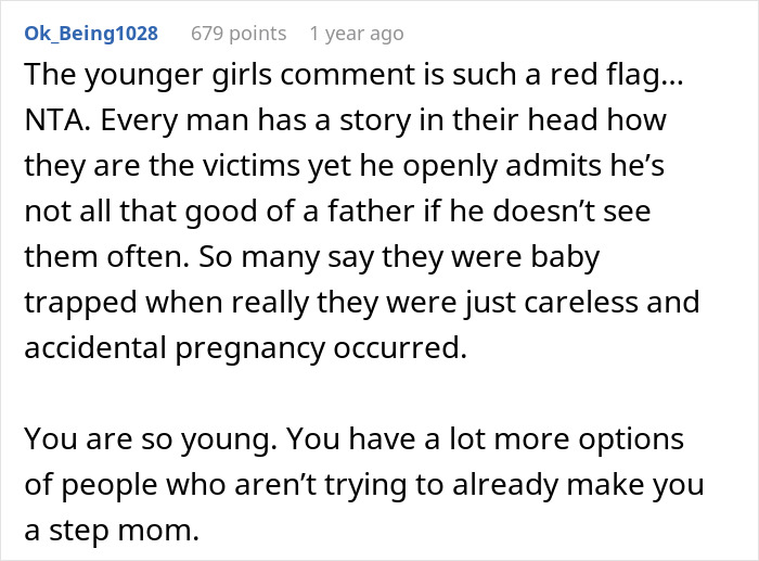 25YO Single Dad Claims He Was Baby Trapped, Expects 19YO To Date Him As He Was A “Victim”