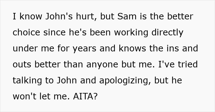 Retiring Dad Picks Prot&eacute;g&eacute; As Main Heir To The Business, Son Gets A Small Slice And More Resentment
