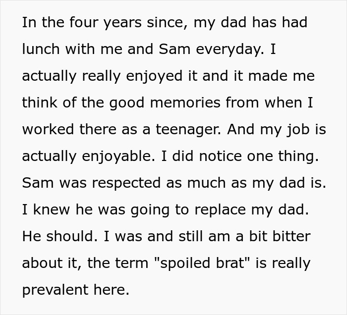 Retiring Dad Picks Prot&eacute;g&eacute; As Main Heir To The Business, Son Gets A Small Slice And More Resentment