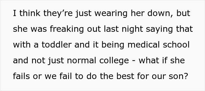 Grandparents Kick Young Family Out For Refusing To Leave Their Toddler Behind For Medical School