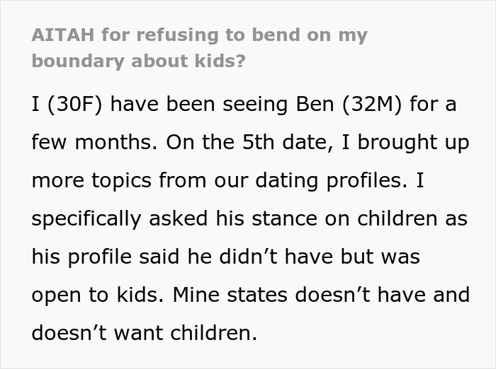 Boyfriend Demands A Veto On Woman’s Medical Procedure To Keep His Fatherhood Dreams Alive