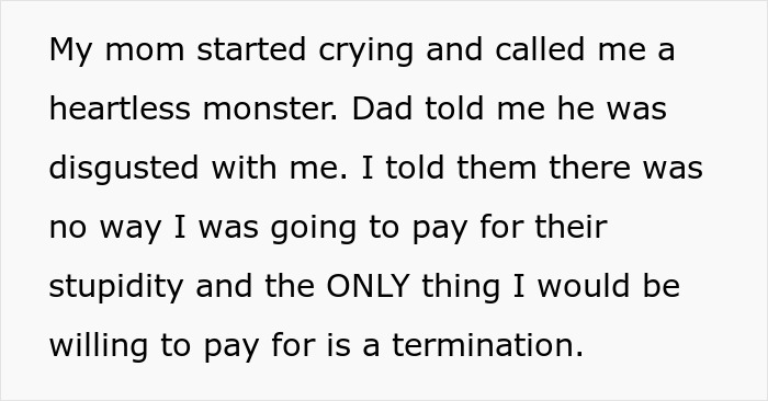 Delusional Parents Call Sixth Baby A Miracle, Demand Teen Daughter Sacrifice Her Education For Them