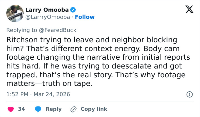 Alan Ritchson’s Bodycam Footage Details How Brutal Neighbor Confrontation Started