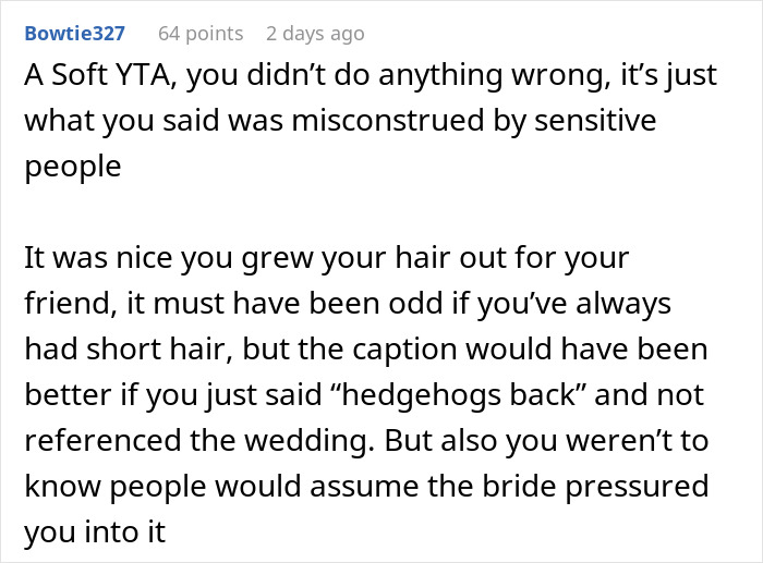 Woman Buzzes Her Hair After Friend&rsquo;s Wedding, Now Everyone Thinks She Was Forced To Grow It Out
