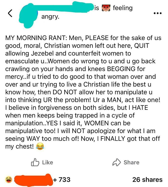 &ldquo;She&rsquo;s Kind Of Asking For It&rdquo;: 83 Toxic Men That Made Women Sick (New Pics)