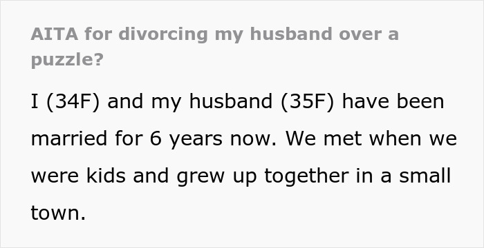 &ldquo;A Waste Of A Pretty Face&rdquo;: Woman Leaves Husband Of 6 Years After He Threw Away Her Puzzle