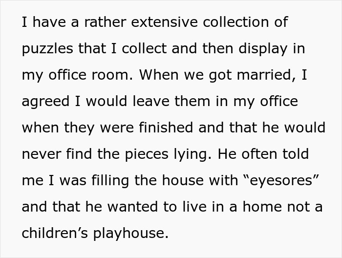 &ldquo;A Waste Of A Pretty Face&rdquo;: Woman Leaves Husband Of 6 Years After He Threw Away Her Puzzle