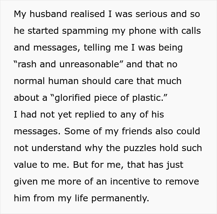 &ldquo;A Waste Of A Pretty Face&rdquo;: Woman Leaves Husband Of 6 Years After He Threw Away Her Puzzle