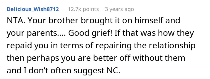 Groom Lets Every Wedding Guest Know Exactly Why His Jerk Brother Is Not There