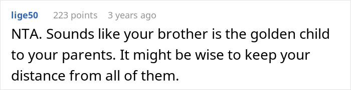 Groom Lets Every Wedding Guest Know Exactly Why His Jerk Brother Is Not There